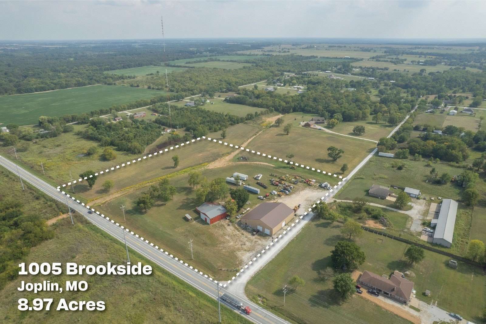 9 Acres of Improved Mixed-Use Land for Auction in Joplin, Missouri