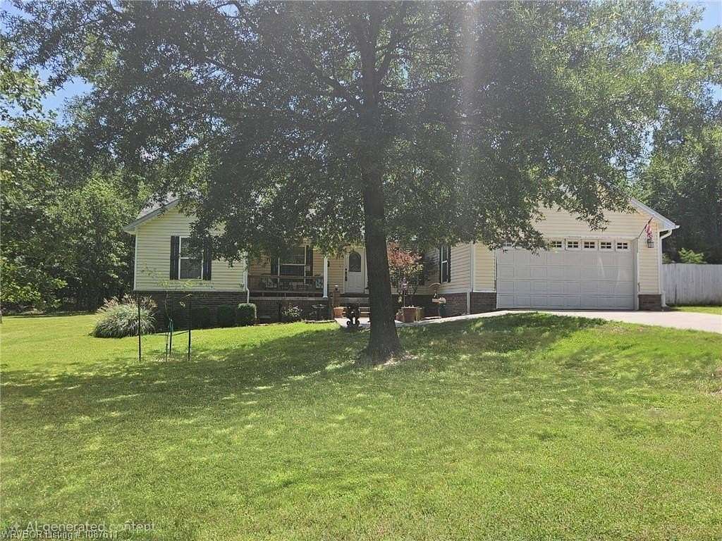 1.5 Acres of Land with Home for Sale in Bonanza, Arkansas