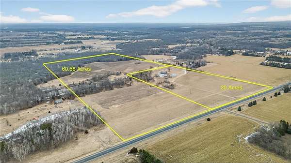 60.7 Acres of Land for Sale in Sunrise Township, Minnesota