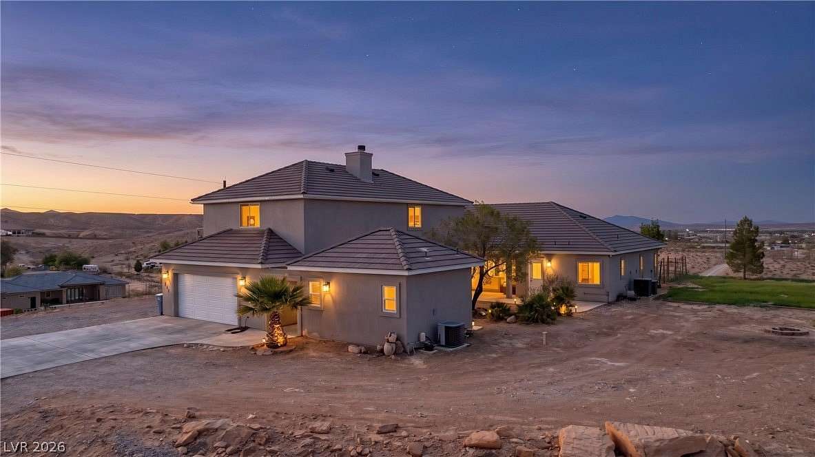 2 Acres of Land with Home for Sale in Logandale, Nevada