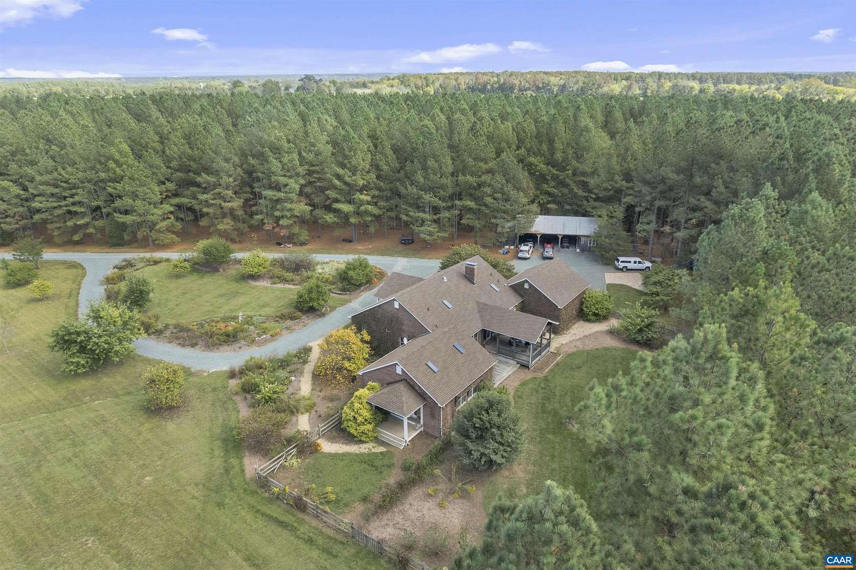 54 Acres of Land with Home for Sale in Gordonsville, Virginia