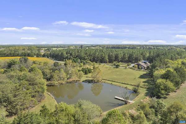 54 Acres of Land with Home for Sale in Gordonsville, Virginia