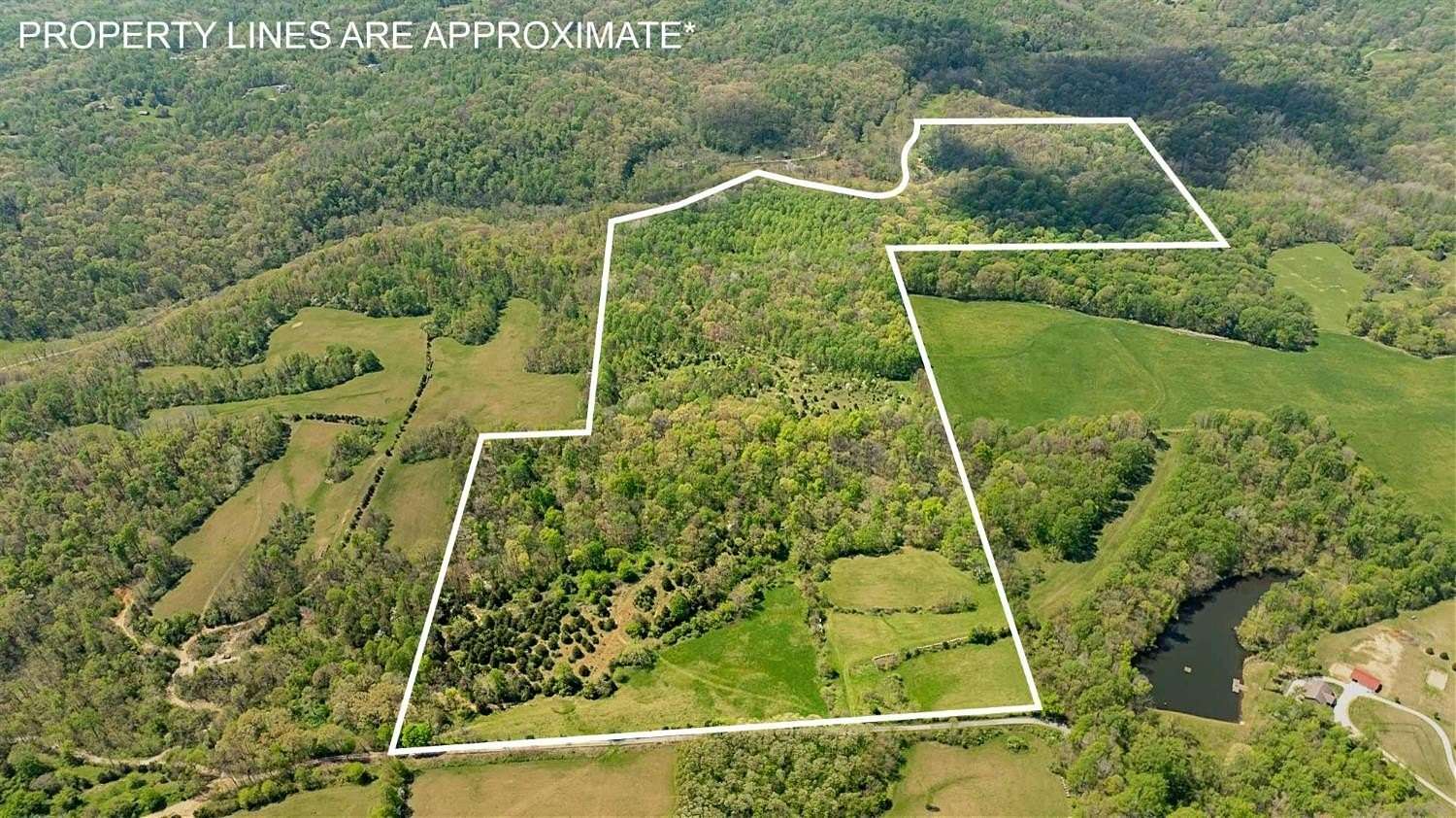 116 Acres of Land for Sale in Laurel, Indiana