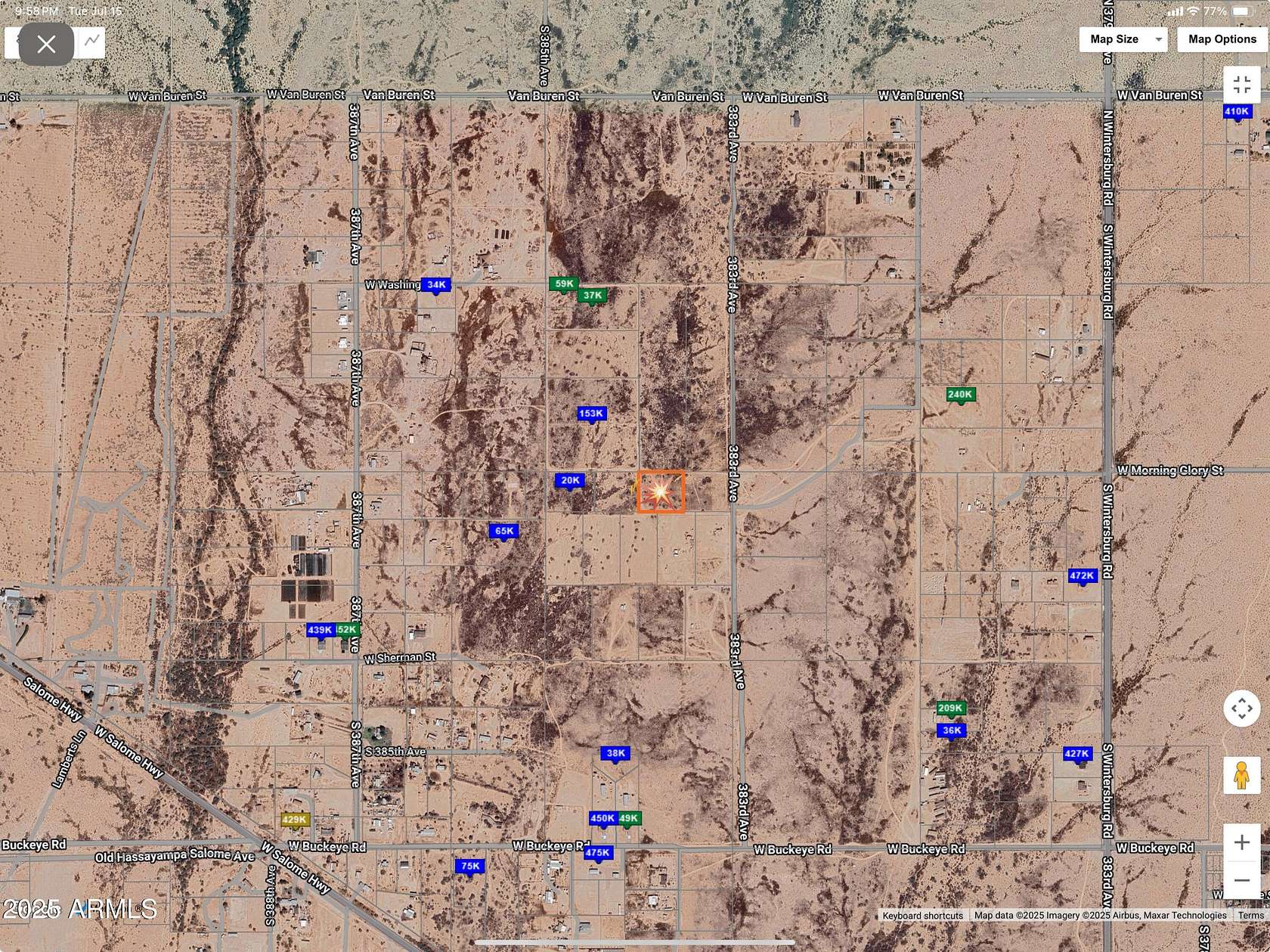 2 Acres of Residential Land for Sale in Tonopah, Arizona