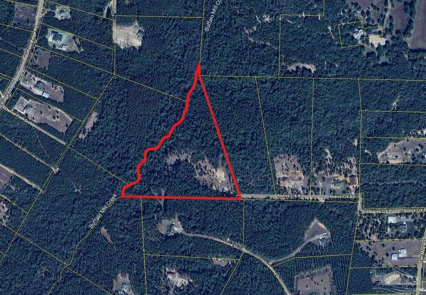 18.7 Acres of Recreational Land for Sale in Milton, Florida