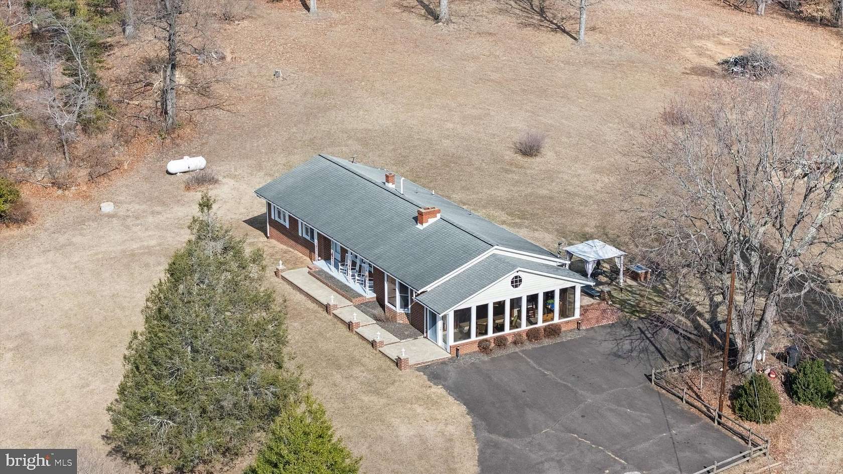 6.1 Acres of Land with Home for Sale in Castleton, Virginia