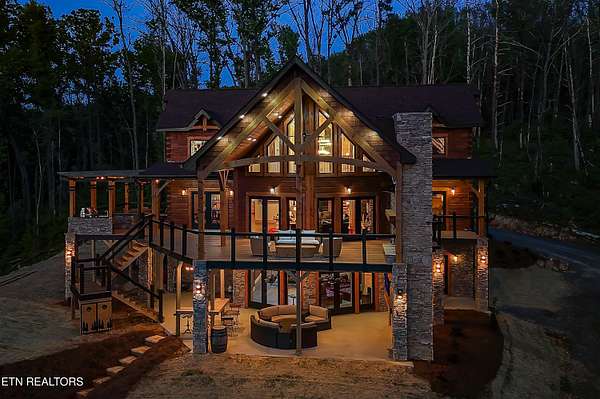 1.74 Acres of Land with Home for Sale in Sevierville, Tennessee