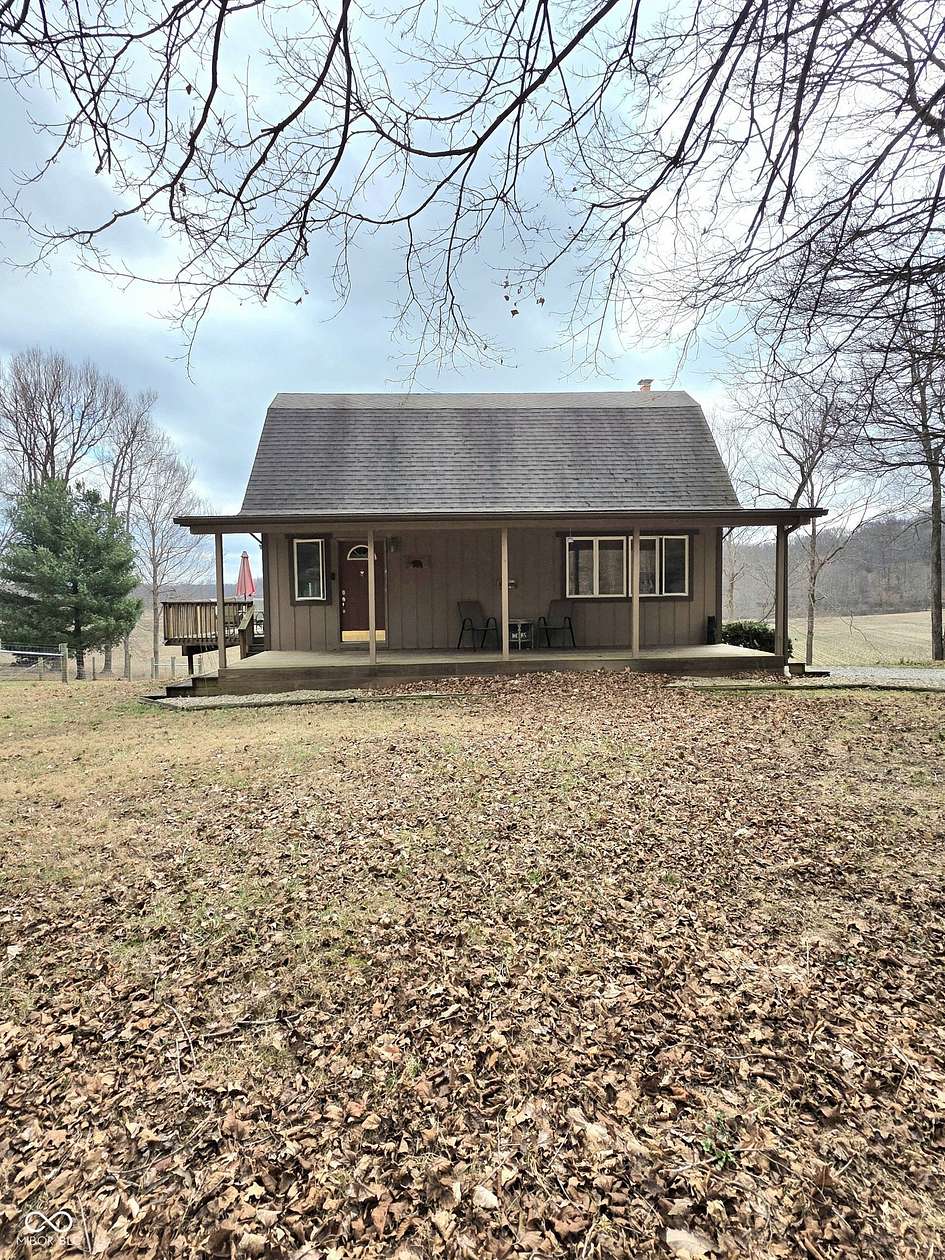 3.45 Acres of Land with Home for Sale in Reelsville, Indiana