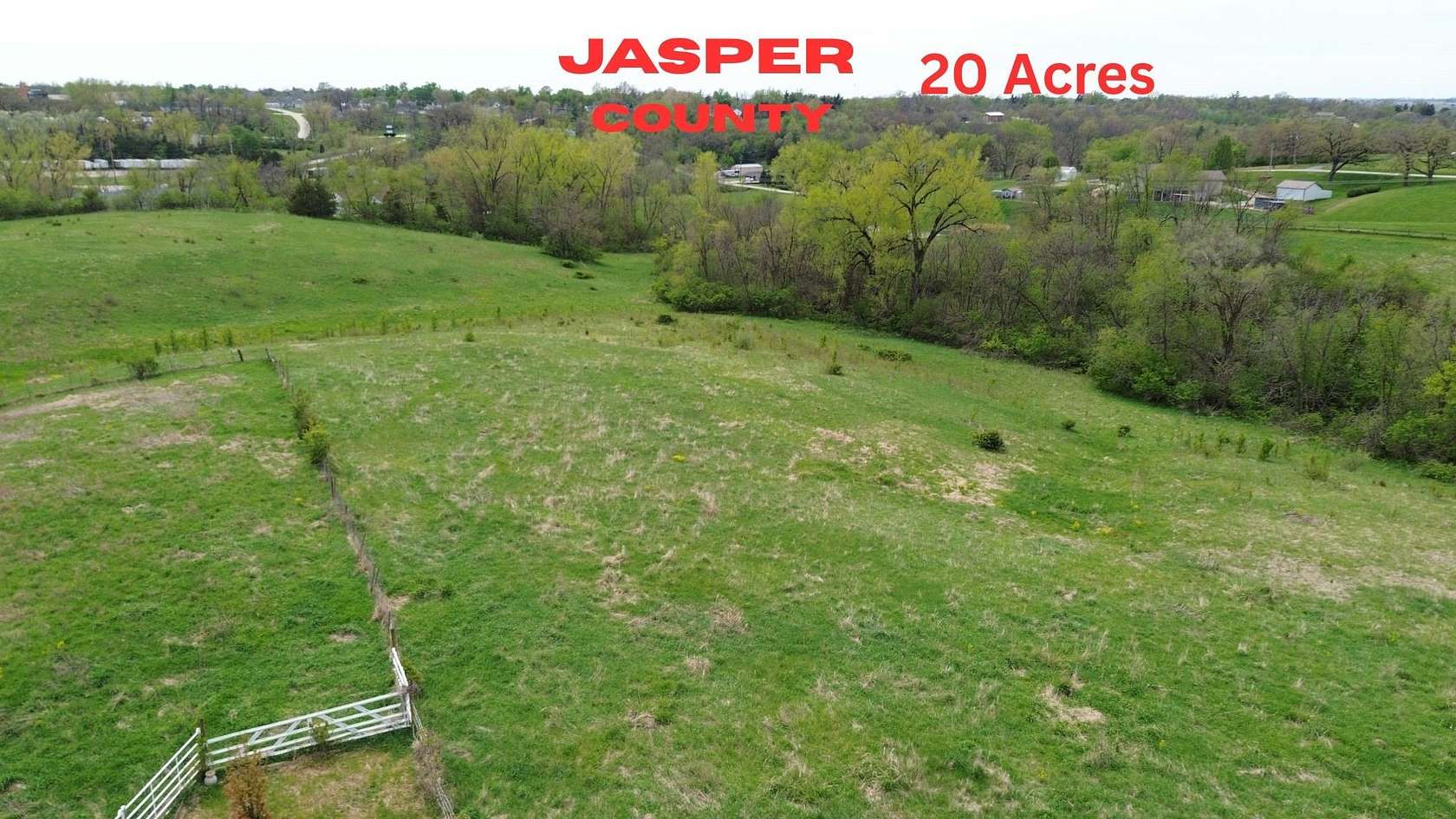 20 Acres of Agricultural Land with Home for Sale in Newton, Iowa