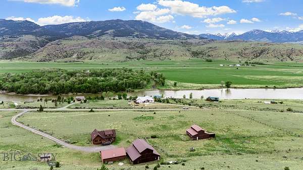 22 Acres of Recreational Land with Home for Sale in Emigrant, Montana
