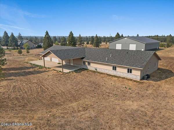 4.87 Acres of Land with Home for Sale in Athol, Idaho