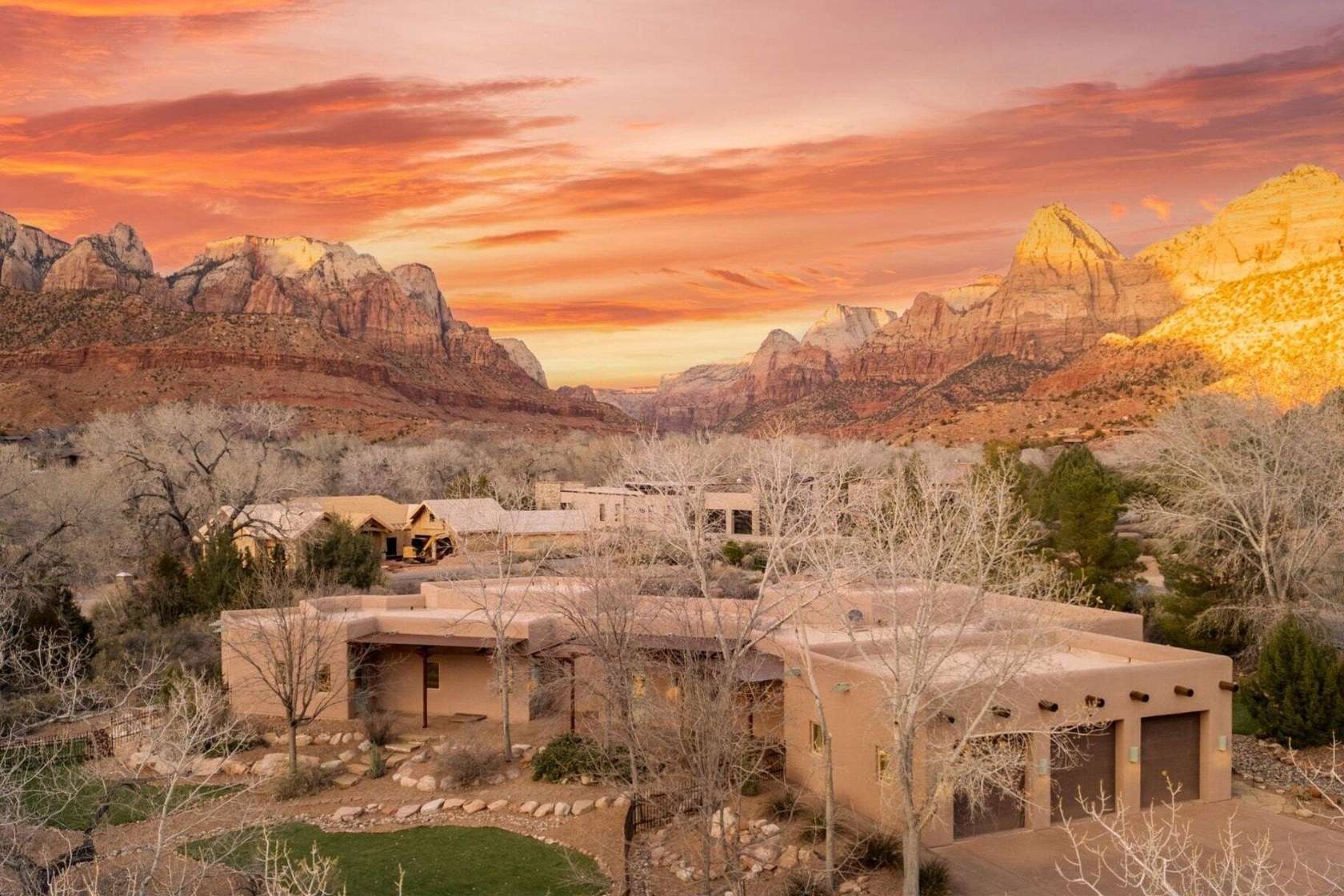 2.29 Acres of Land with Home for Sale in Springdale, Utah