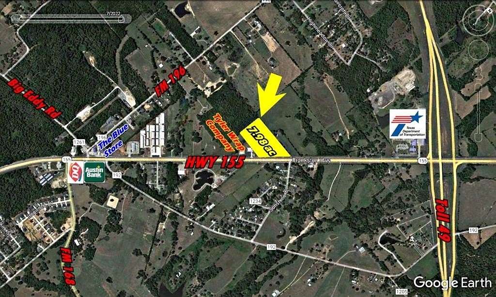 8 Acres of Commercial Land for Sale in Tyler, Texas