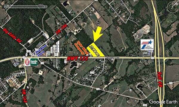 8 Acres of Commercial Land for Sale in Tyler, Texas