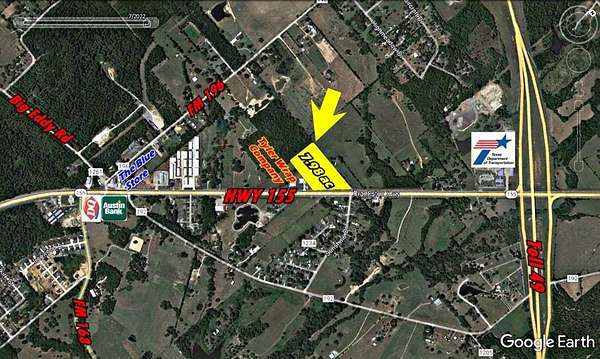 8 Acres of Commercial Land for Sale in Tyler, Texas