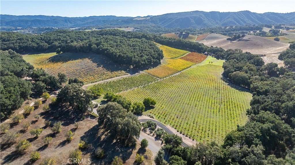 64 Acres of Agricultural Land with Home for Sale in Paso Robles, California