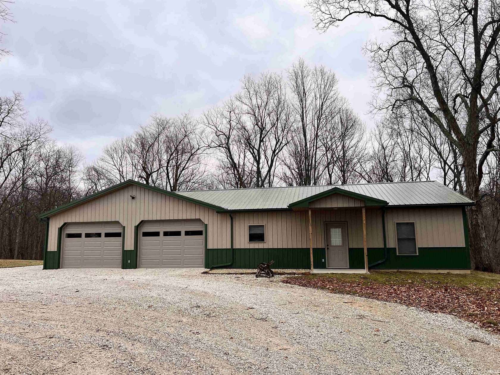 24.3 Acres of Land with Home for Sale in French Lick, Indiana