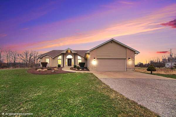 5 Acres of Land with Home for Sale in Horton, Michigan