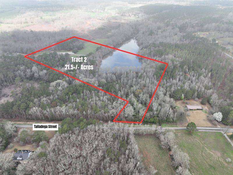 21 Acres of Recreational & Residential Land for Auction in Lineville, Alabama