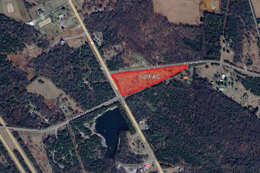 5.39 Acres of Residential Land for Sale in Christiana, Tennessee