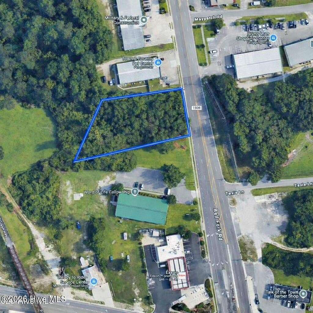0.56 Acres of Commercial Land for Sale in Jacksonville, North Carolina