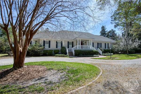 5.47 Acres of Land with Home for Sale in Savannah, Georgia