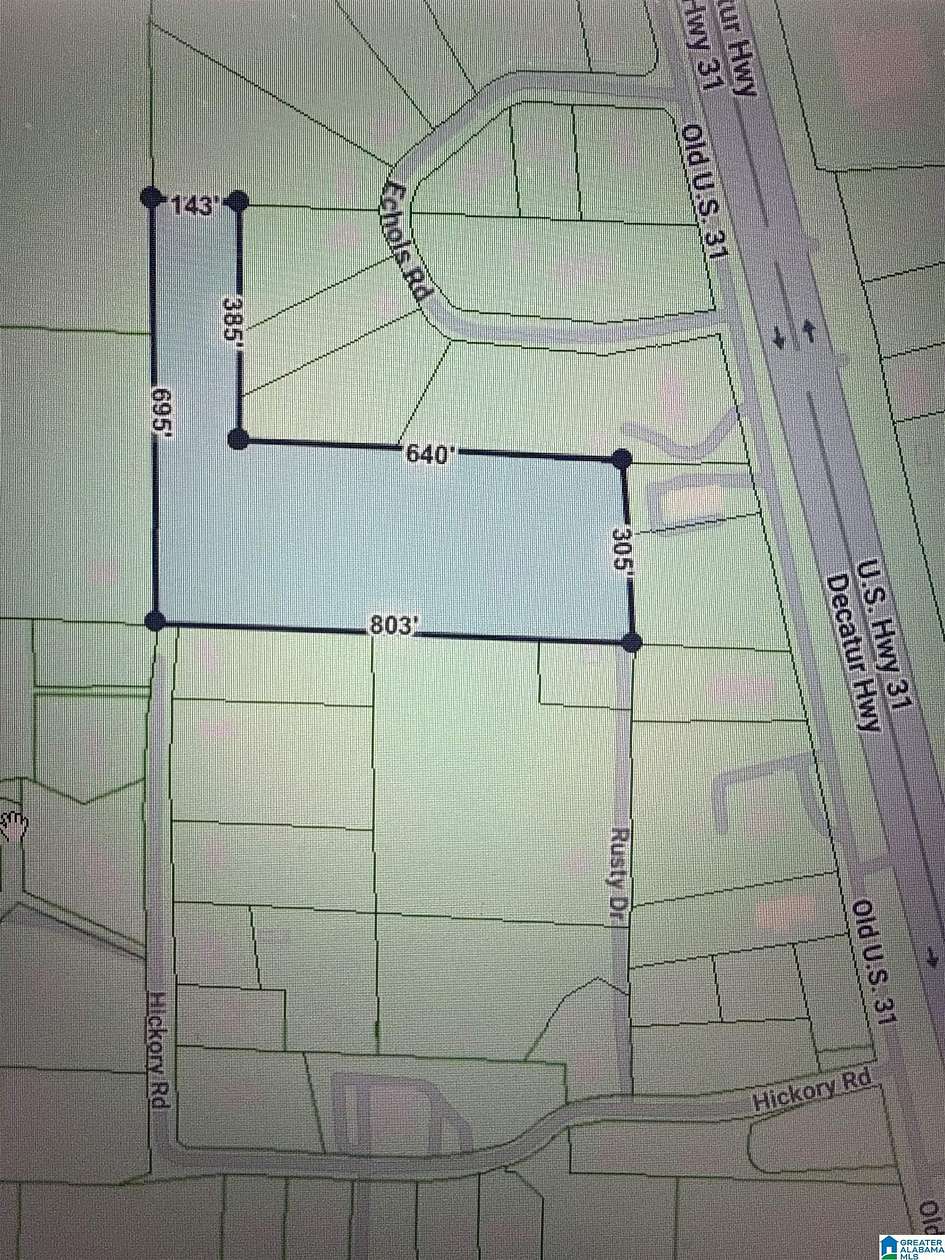 7 Acres of Commercial Land for Sale in Gardendale, Alabama
