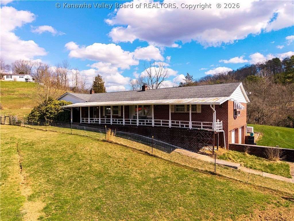 17.1 Acres of Land with Home for Sale in Gay, West Virginia