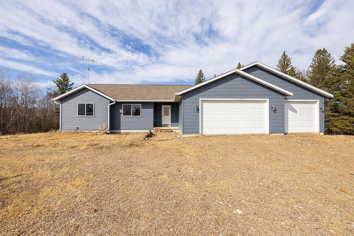 18 Acres of Land with Home for Sale in Holcombe, Wisconsin