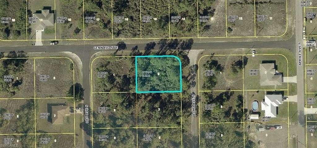 0.28 Acres of Residential Land for Sale in Lehigh Acres, Florida