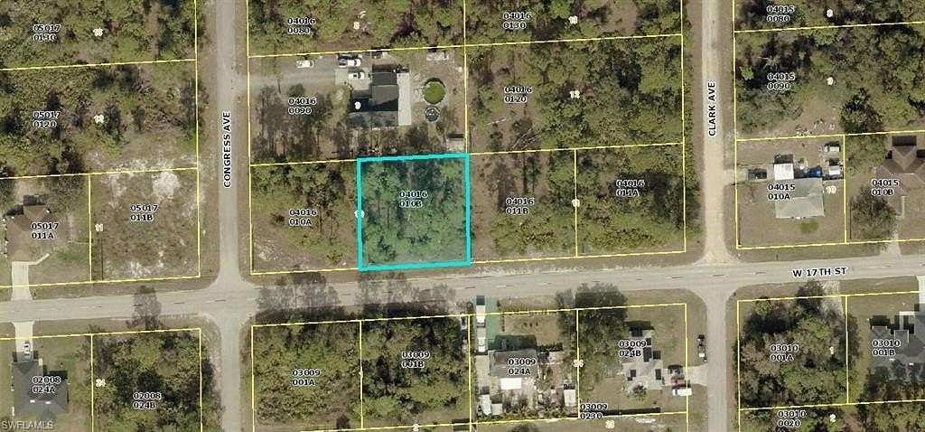 0.25 Acres of Residential Land for Sale in Lehigh Acres, Florida