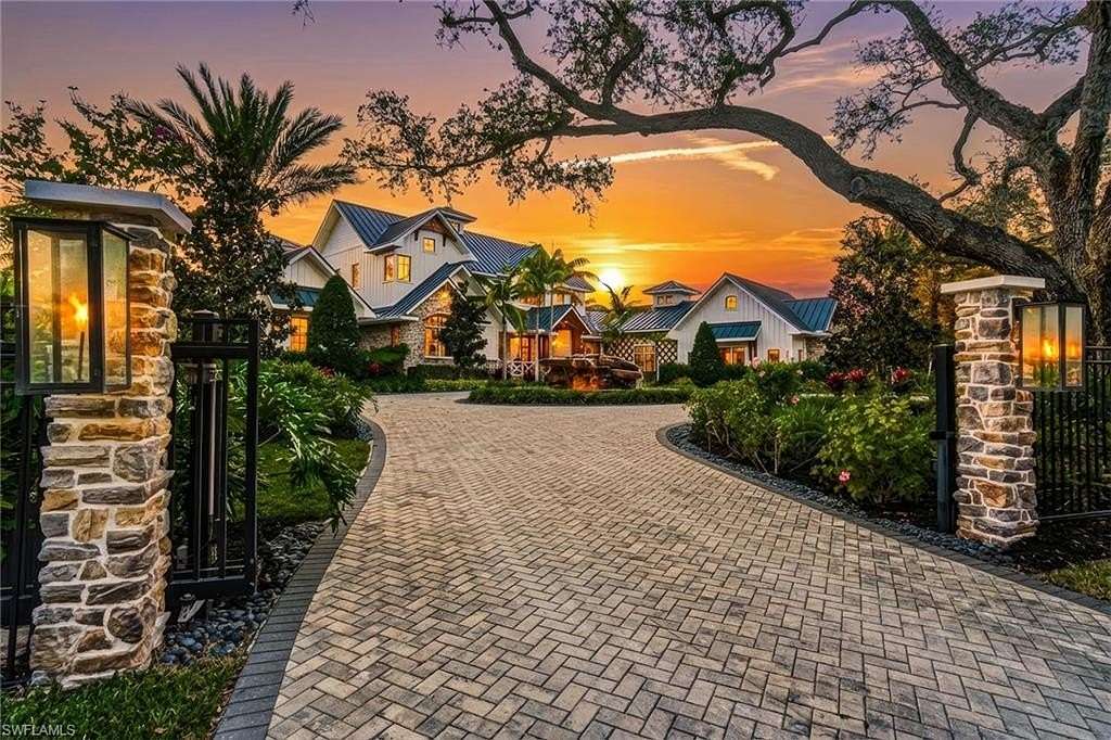 3.29 Acres of Land with Home for Sale in Naples, Florida