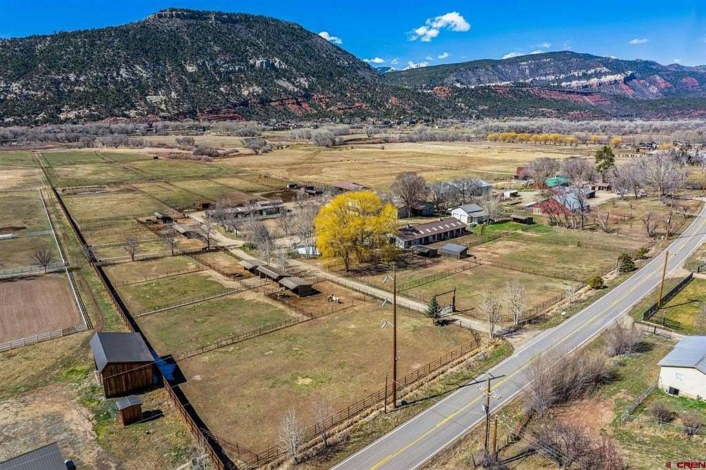 37 Acres of Agricultural Land with Home for Sale in Durango, Colorado