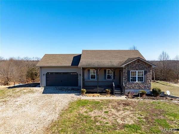 40 Acres of Agricultural Land with Home for Sale in Lewistown, Missouri