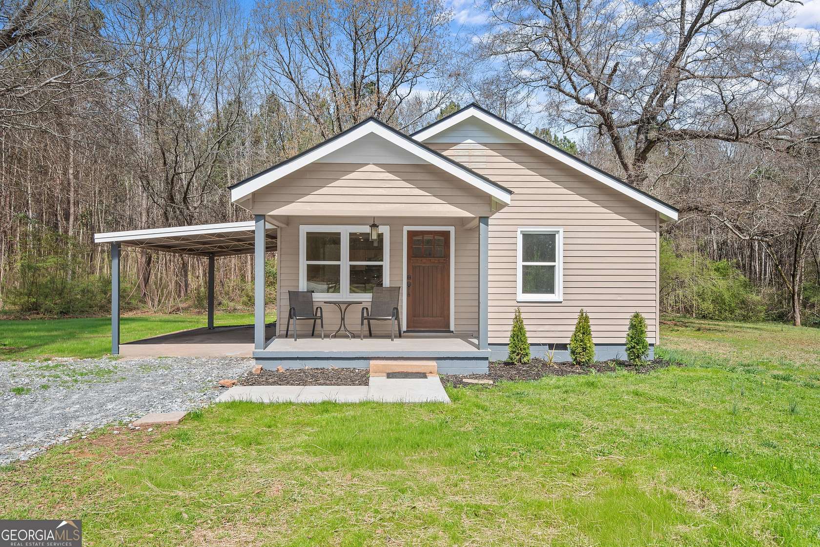 6.19 Acres of Land with Home for Sale in Jackson, Georgia