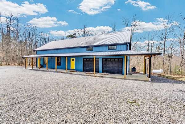 28.9 Acres of Land with Home for Sale in Crawford, Tennessee