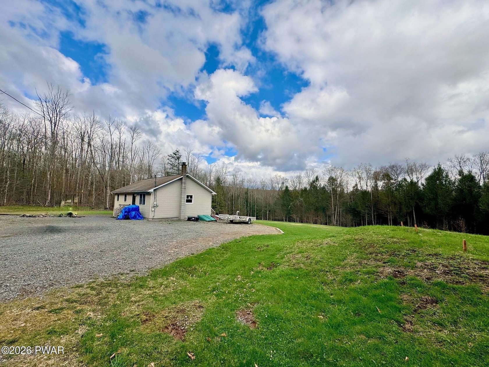 29.4 Acres of Recreational Land with Home for Sale in Damascus, Pennsylvania