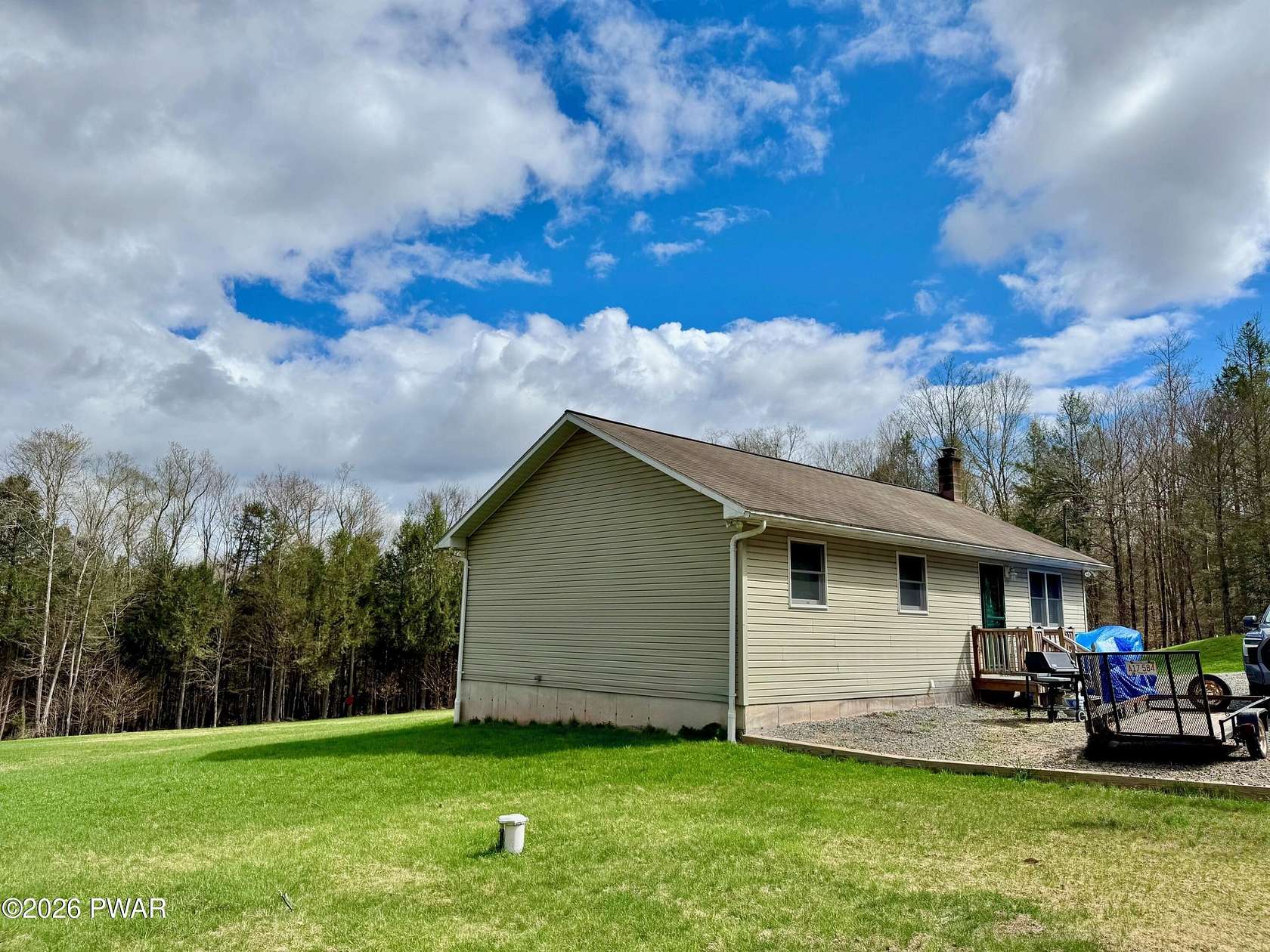 29.4 Acres of Recreational Land with Home for Sale in Damascus, Pennsylvania