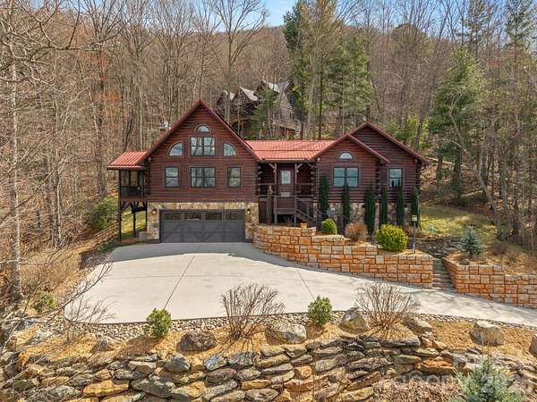 1.75 Acres of Land with Home for Sale in Leicester, North Carolina