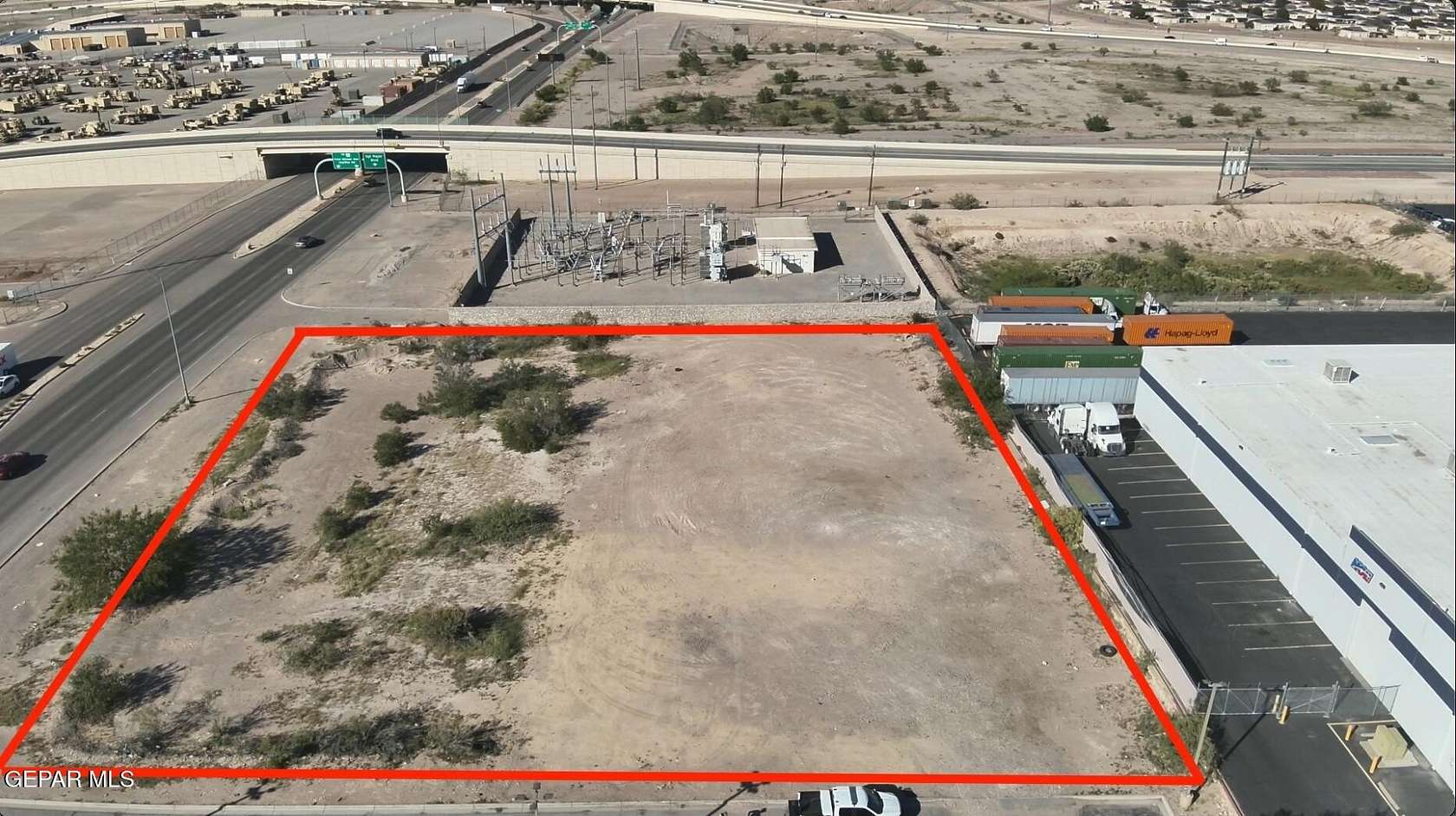 1.58 Acres of Commercial Land for Lease in El Paso, Texas