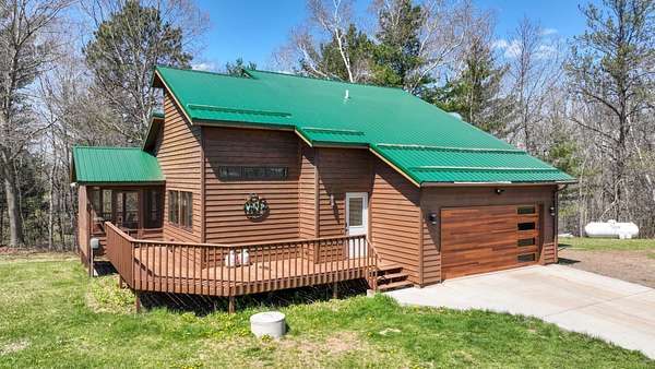 1.54 Acres of Land with Home for Sale in Chetek, Wisconsin