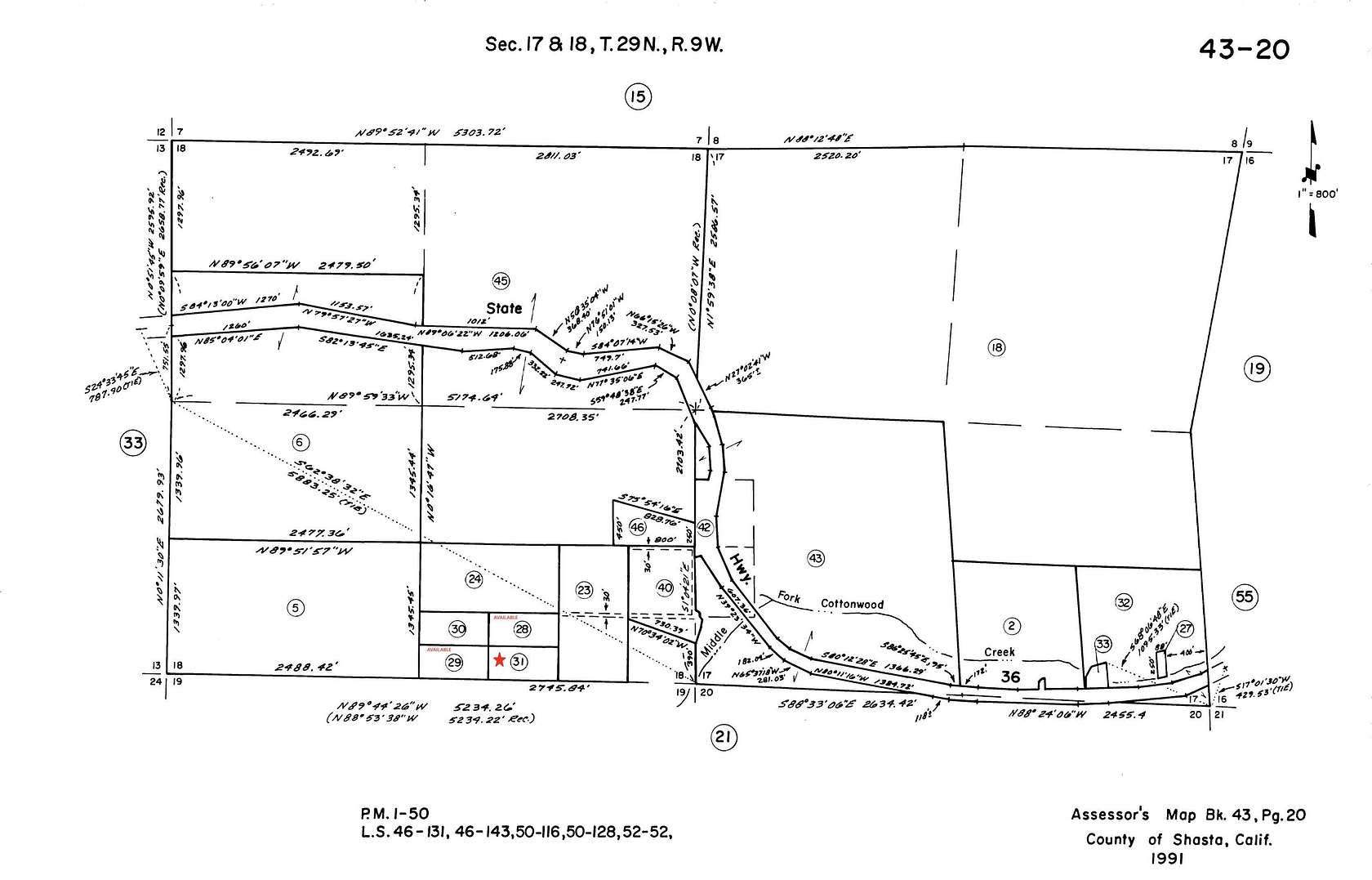 5 Acres of Land for Sale in Platina, California