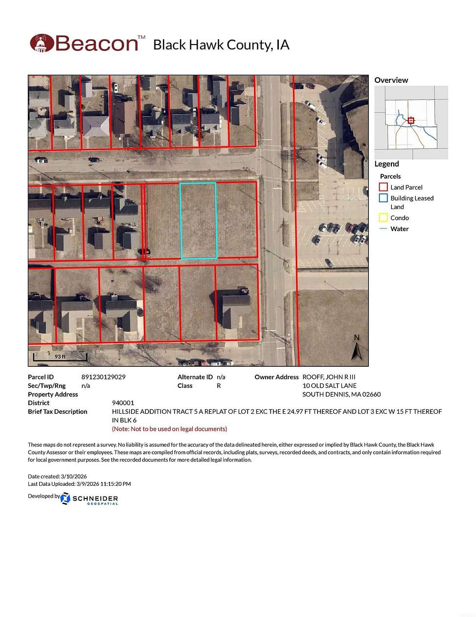 0.19 Acres of Residential Land for Sale in Waterloo, Iowa