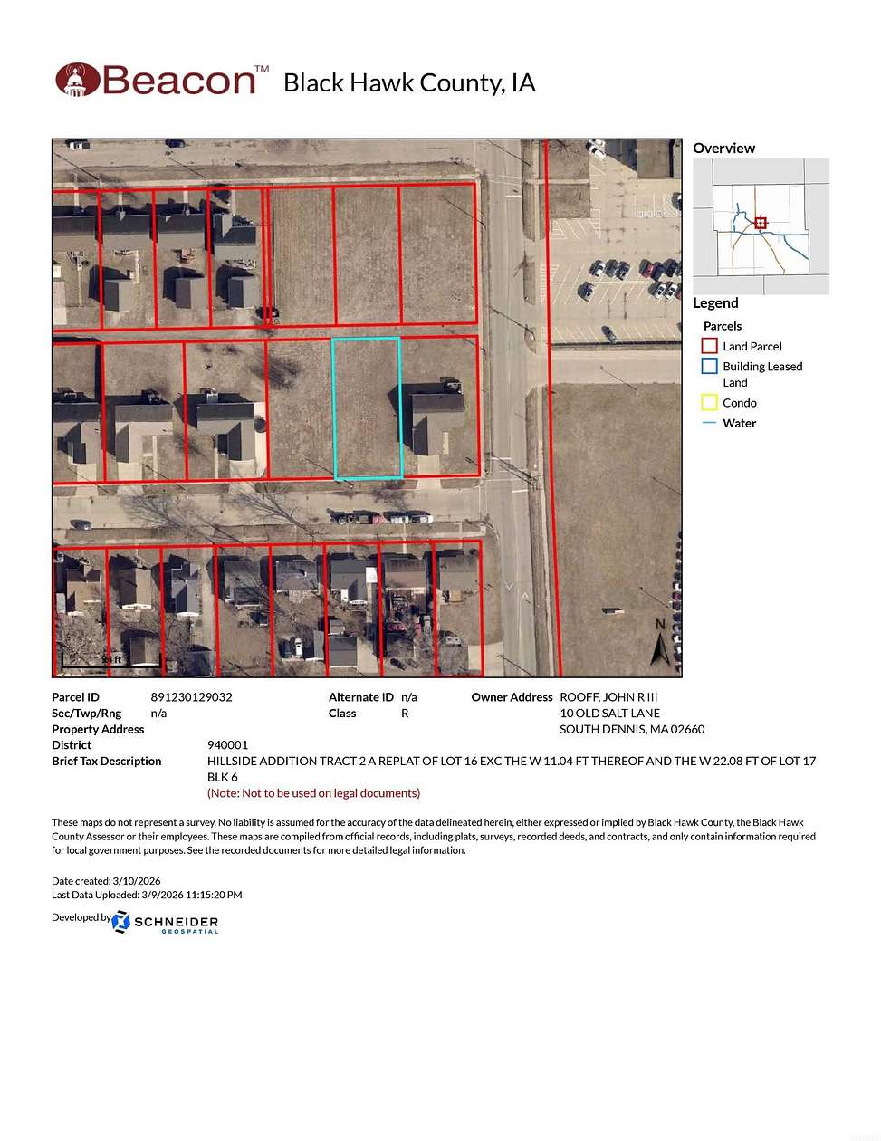 0.18 Acres of Residential Land for Sale in Waterloo, Iowa