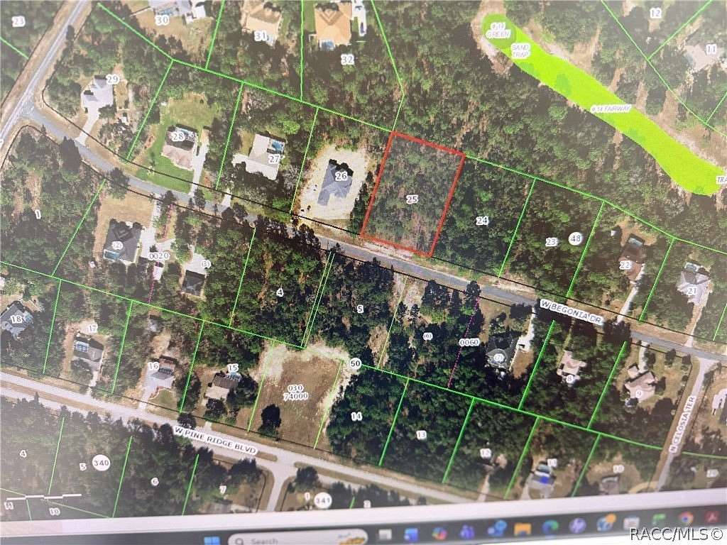 1 Acre of Land for Sale in Beverly Hills, Florida