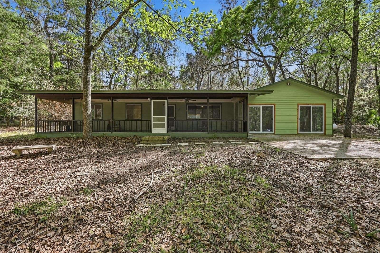 6.83 Acres of Land with Home for Sale in Micanopy, Florida