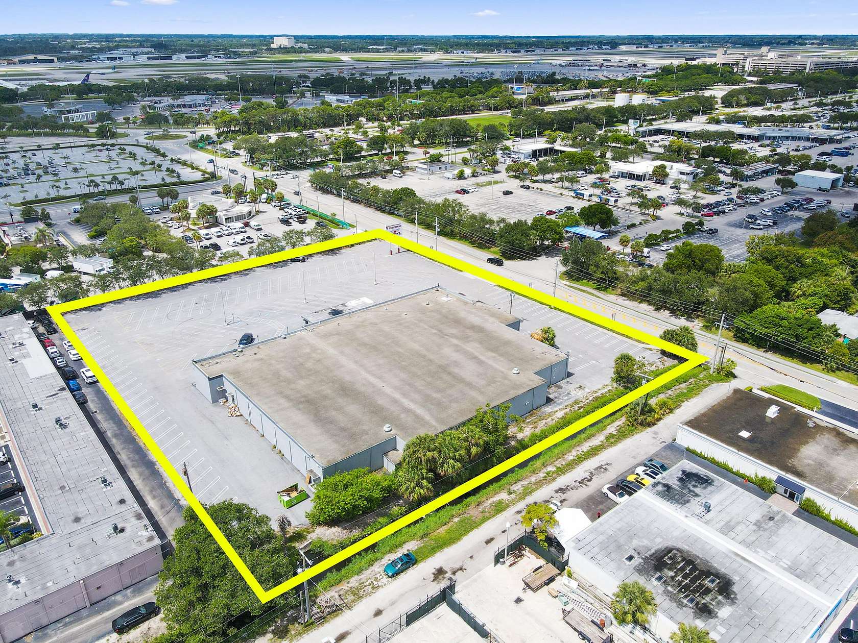 2.66 Acres of Improved Commercial Land for Lease in West Palm Beach, Florida