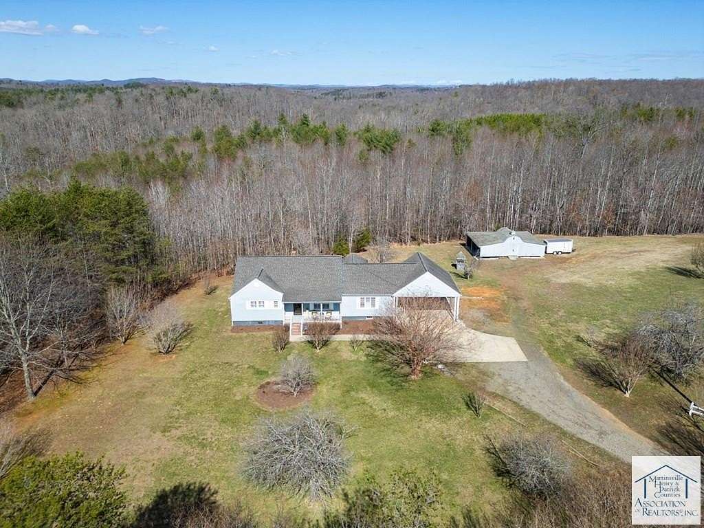 75.6 Acres of Land with Home for Sale in Bassett, Virginia