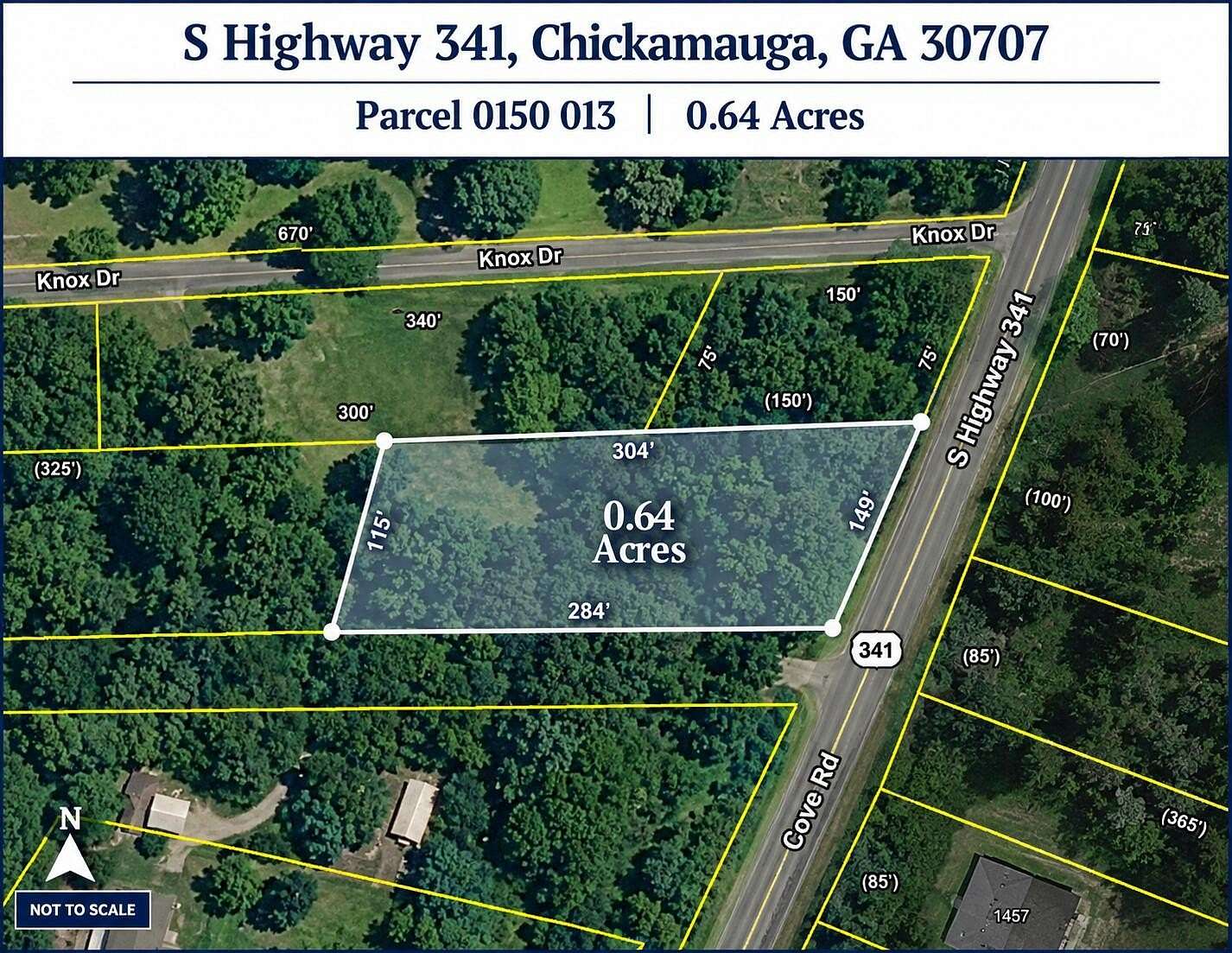 0.64 Acres of Residential Land for Sale in Chickamauga, Georgia