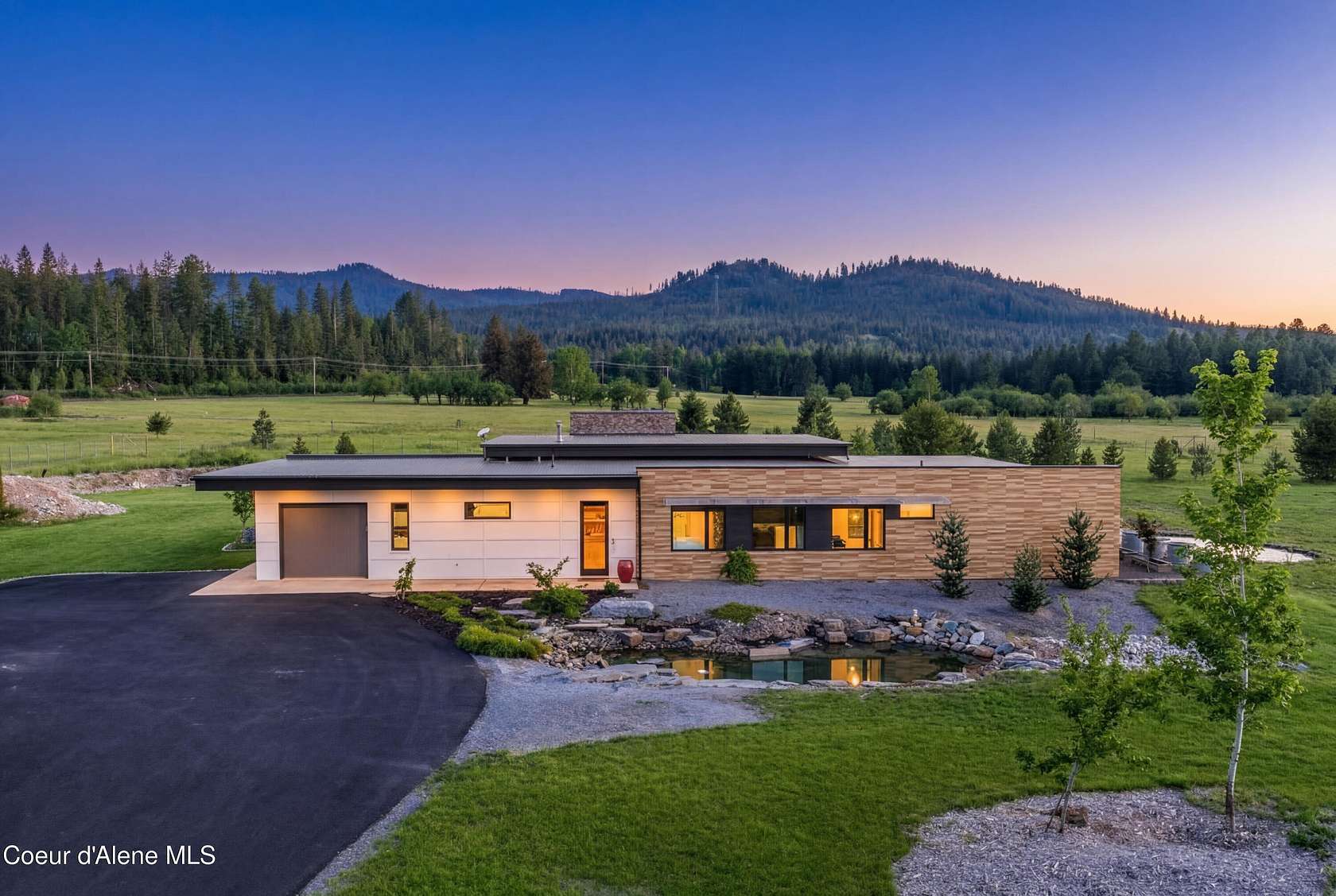 8.72 Acres of Land with Home for Sale in Sagle, Idaho